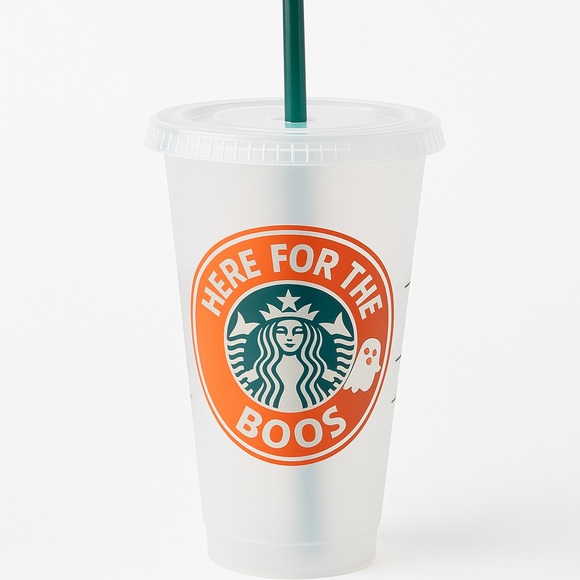 Starbucks Authentic 24 oz Cold Cup &
With A Custom Halloween Design - Picture 1 of 1